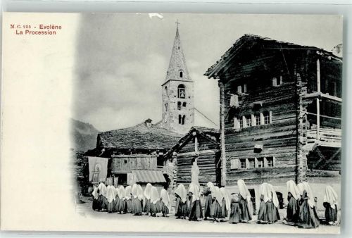 Evolène la Procession