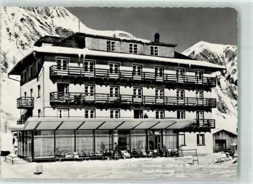 Samnaun Dorf Winter Hotel Silvretta