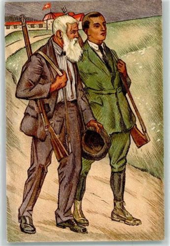 1824 - 1924 Schweizerischer Schützenverein Gewehr