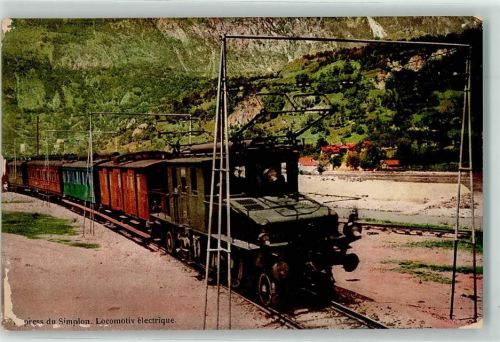 Brig Express du Simplon Lokomotiv electrique