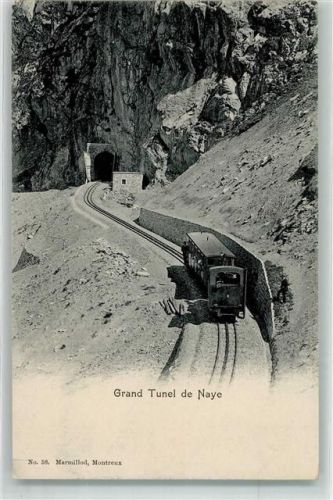 Rochers-de-Naye Grand Tunnel de Naye Zahnradbahn