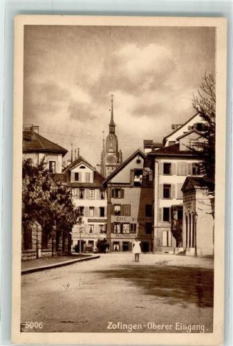Zofingen 1914 Oberer Eingang