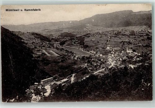 Mümliswil 1917 Kammfabrik