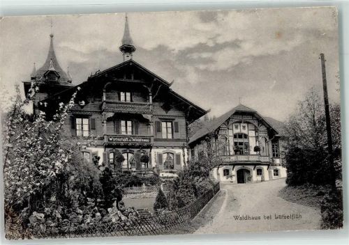 Lützelflüh 1911 Gasthaus Wirtschaft z. Waldhaus