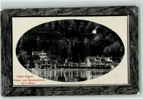 Unterägeri 1912 Kinder- und Schulsanatorium Dr. T. Weber