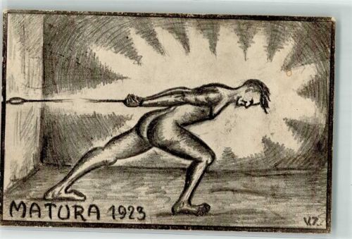 Teufen ZH Matura 1923 Ort lt. Stempel
