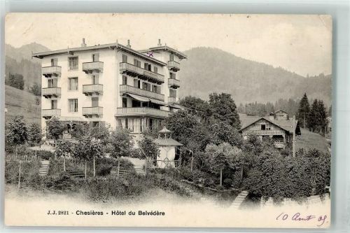 Chesières 1905 Hotel du Belvedere