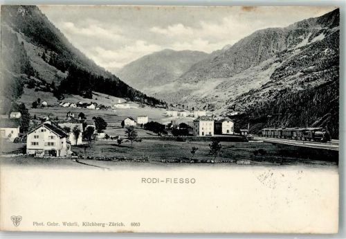 Rodi-Fiesso 1901 Eisenbahn