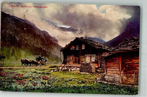 Postkutsche Gebirgspost