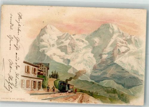 Jungfraujoch 1900 Zahnradbahn Jungfrauenbahn