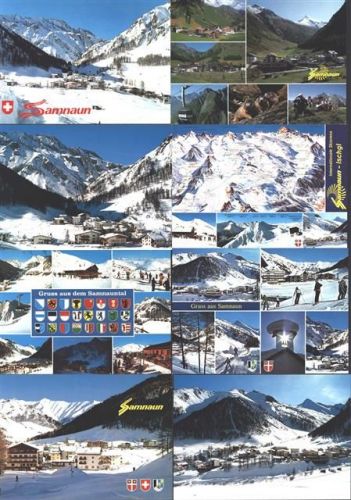 Samnaun Dorf Lot mit 11 AK