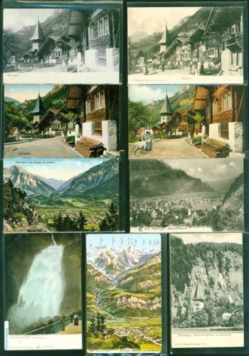 Meiringen Lot mit 14 AK, 1903-1918; gute Erhaltung, teils gelaufen