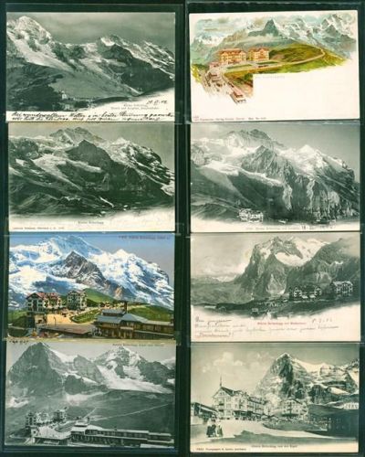 Kleine Scheidegg Lot mit 23 AK, 1900-1922; überwiegend gute Erhaltung, teils gelaufen