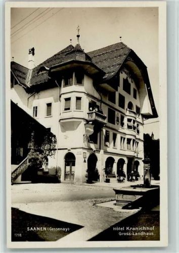 Saanen Hotel Kranichhof Gross-Landhaus