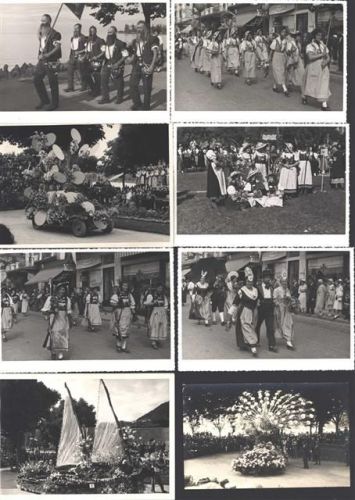 1820 Montreux - Lot mit 8 Privatfotopostkarten