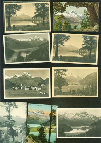 Silvaplana Lot mit 9 AK