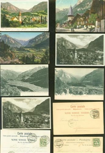 3860 Meiringen Kleinposten bis 20 Lot mit 13 AK