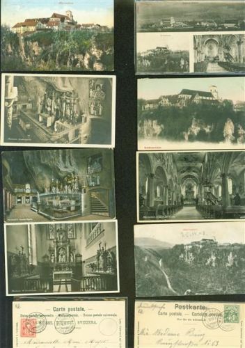 4115 Mariastein Posten 21 bis 100 AK Lot mit 50 AK