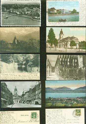 Morges Lot mit 52 AK
