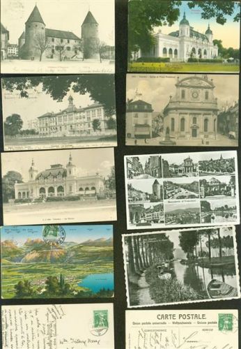 Yverdon-les-Bains Lot mit 55 AK