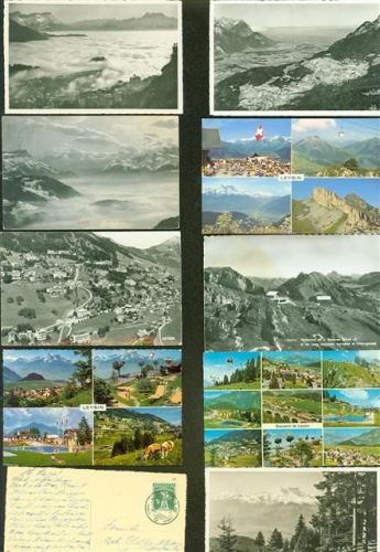 Leysin Lot mit 16 AK