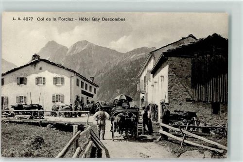 Col de la Forclaz Hotel Gay Descombes