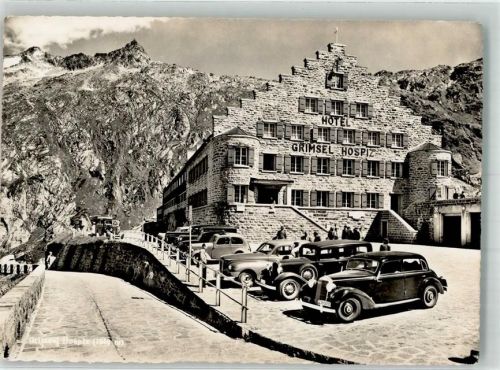 Guttannen Hotel Grimsel Hospiz Auto