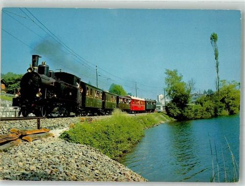 Horw Eisenbahn Dampfzug Horw-Alpnachstad
