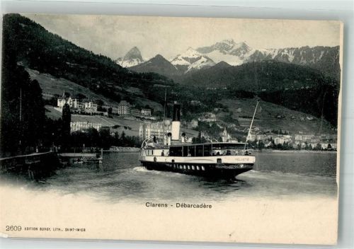 Clarens Dampfschiff Helvetia