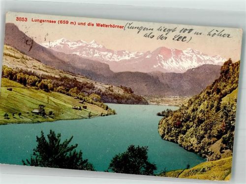 Lungern 1911 Lungersee