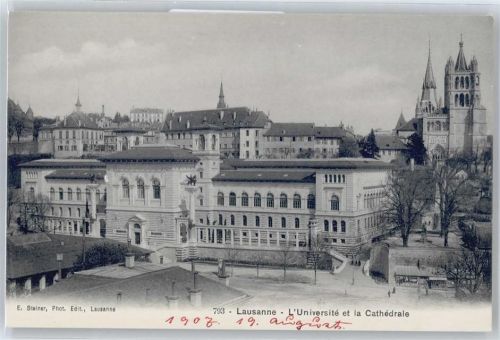 1000 Lausanne Losanna - Universität Kirche AKU2