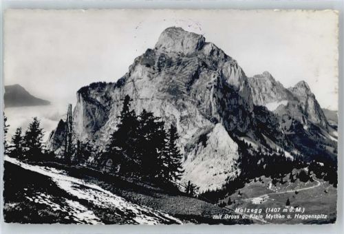 Grosser Mythen - Holzegg, Kleiner Mythen, Haggenspitz AKU2