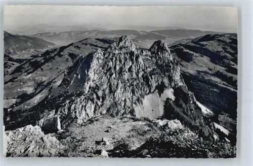 Kleiner Mythen - Blick vom Großer Mythen, Haggenspitz AKU2