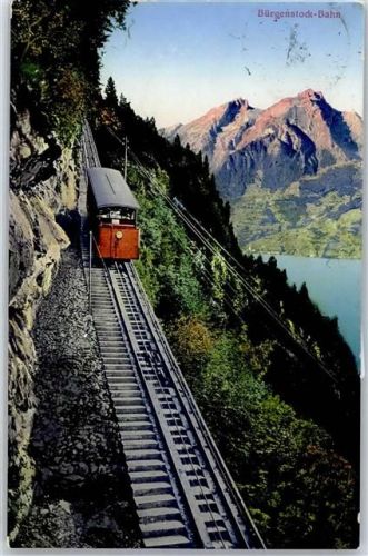 Bürgenstock 1923 Bergbahn Bürgerstock-Bahn