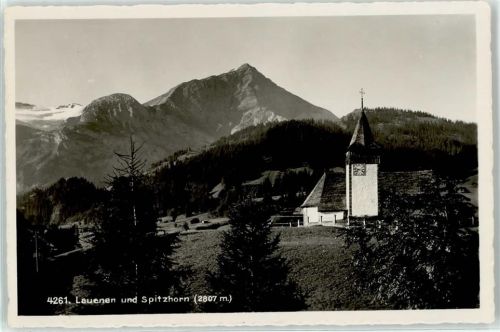 Lauenen b. Gstaad Spitzhorn