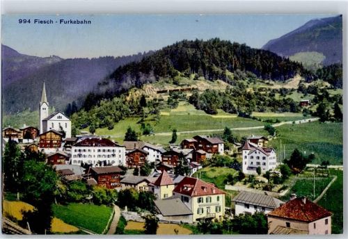 Fiesch 1926 Kirche