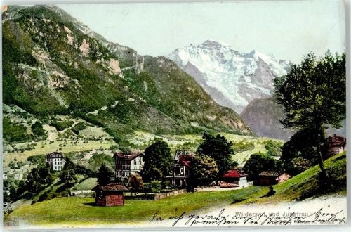 Wilderswil 1907 Jungfrau