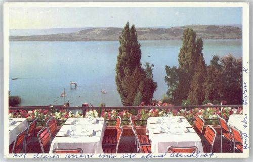 Murten Blick von der Hotelterrasse