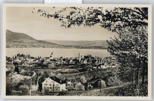 Küsnacht ZH Blick zum Ort, Kirche