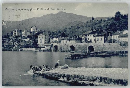 Ascona 1913 Lago Maggiore Collina di San Michele