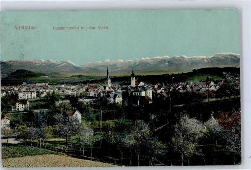 9450 Altstätten SG 1910 - Alpen