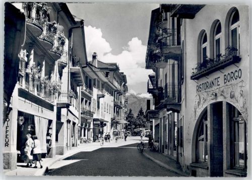 Ascona Contrada del Borgo Gasthaus Ristorante Borgo