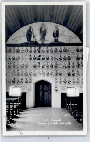 Sempach Schlachtkapelle, Inneres