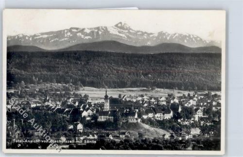 9220 Bischofszell - Blick mit Säntis