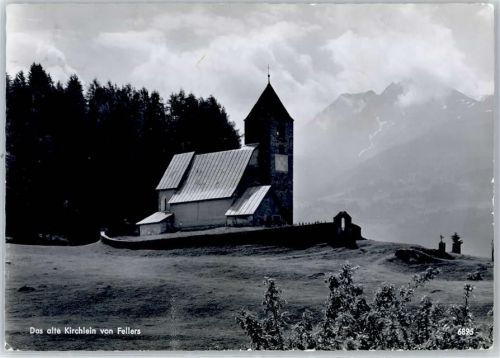 Ilanz 1962 Kirche Feller