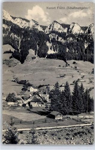 Flühli LU 1919, Schafmattgebiet