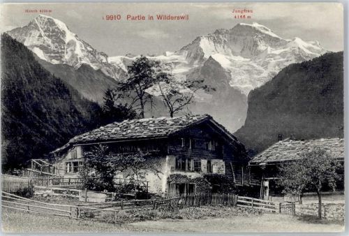 Wilderswil Bauenhaus Mönch jungfrau