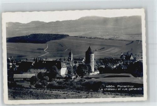 2900 Porrentruy Pruntrut 1935 - Schloss