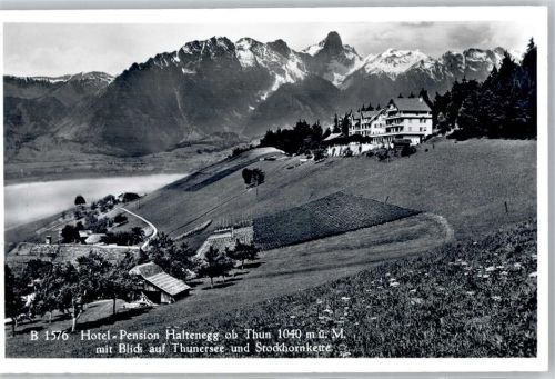 Haltenegg Hotel Pension Thunersee Stockhornkette