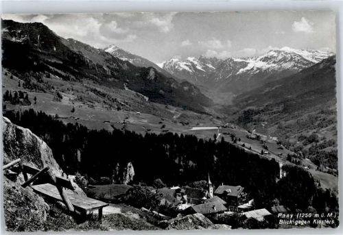 Pany Blick gegen Klosters